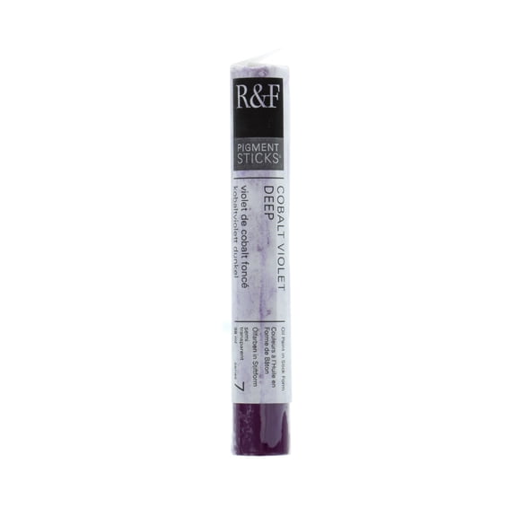 R&F Handmade Paints Pigment Stick, 38ml, Cobalt Violet Deep