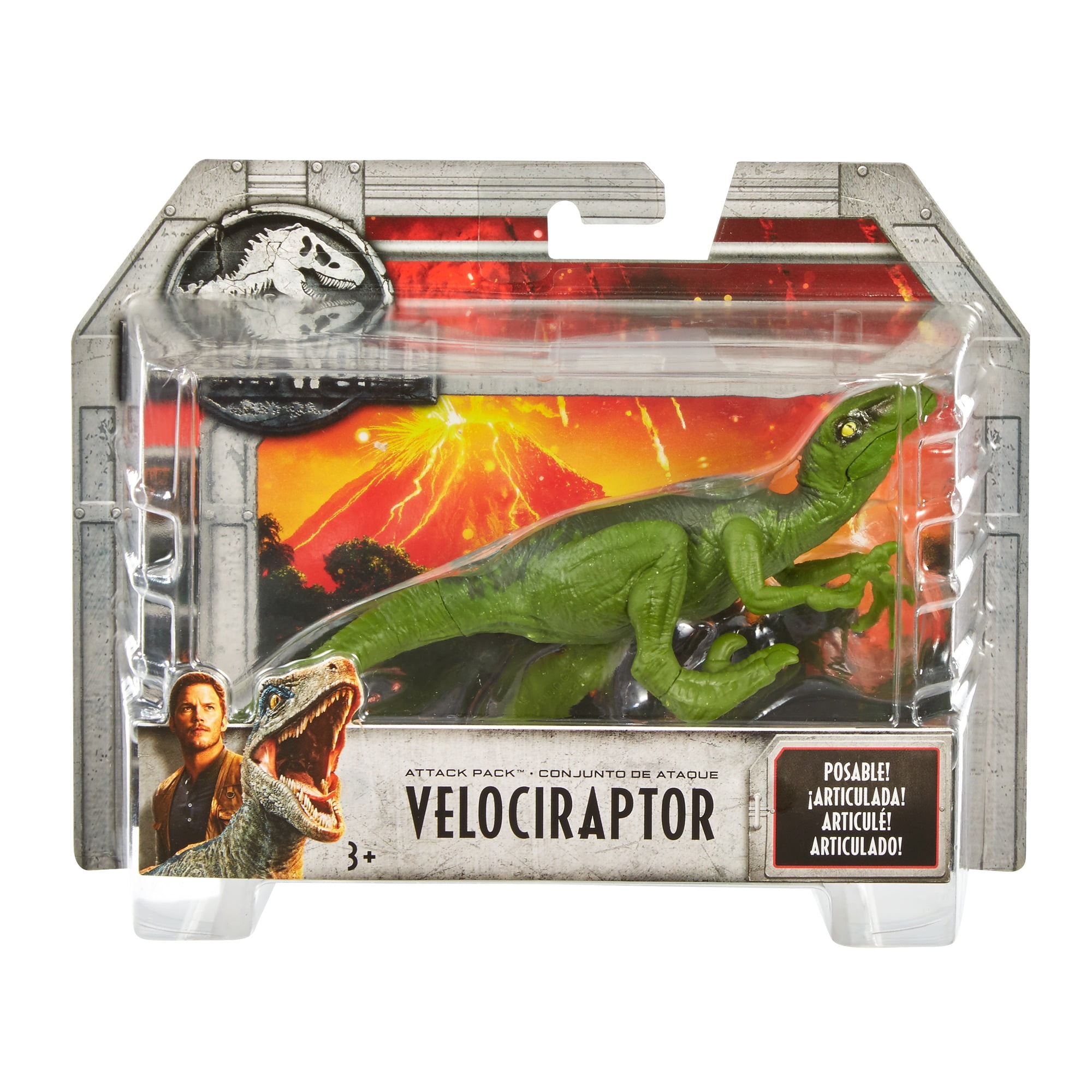 Attack pack on sale velociraptor blue