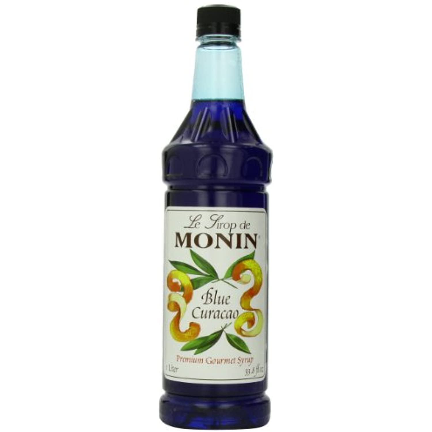 Monin Blue Curacao, 48Ounce Packages (Pack Of 4)