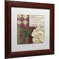 thumbnail image 2 of Trademark Fine Art "Follow Your Bliss" Canvas Art by Color Bakery White Matte, Wood Frame, 2 of 4