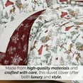 thumbnail image 5 of Southshore Fine Living, Inc. King Size Christmas Duvet Cover and Shams - Farmhouse Christmas Print, 5 of 8