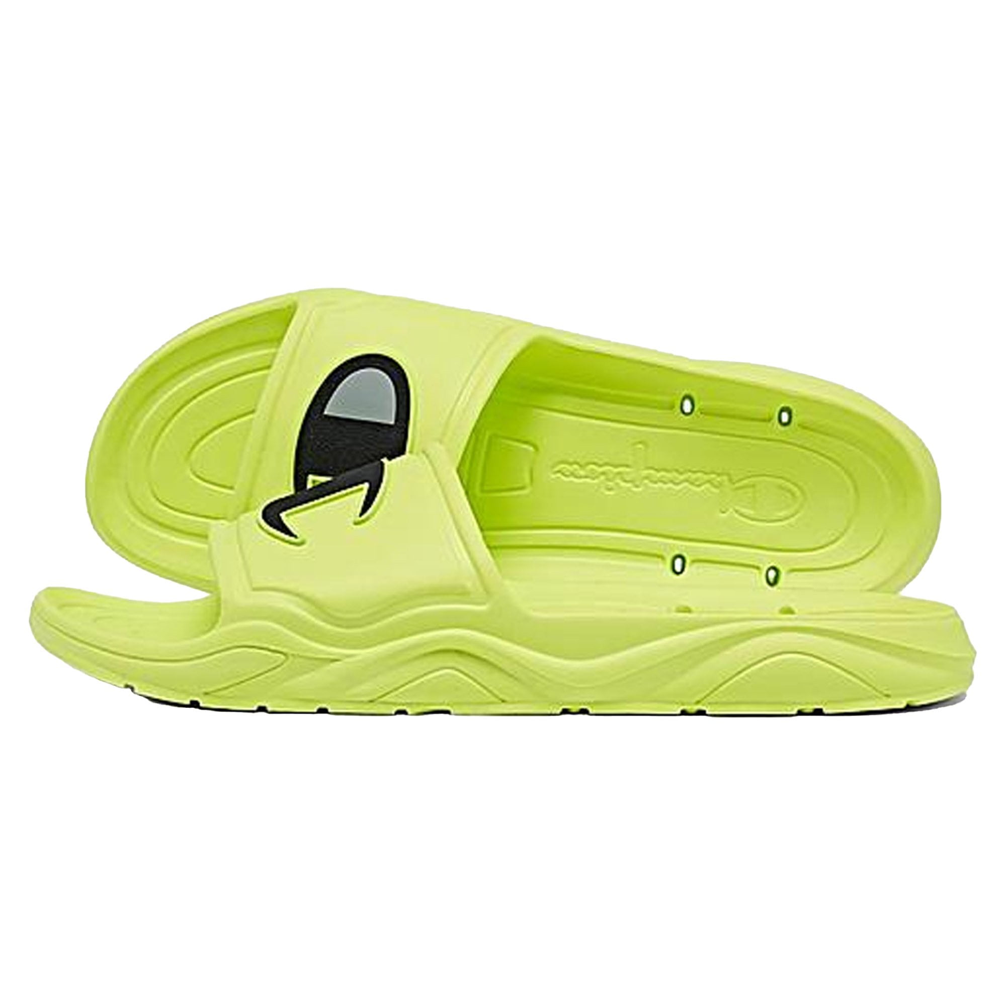 Champion Men s Hydro C Slide Sandal Neon Yellow 11 Walmart