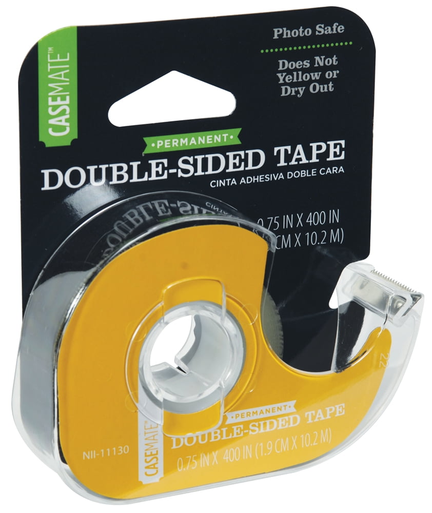 Casemate 2 Side It Double Sided Tape On A Handheld Ultraline Dispenser 3 4in X 400in 1 Pack Walmart Com Walmart Com Casemate 2 Side It Double Sided Tape On A Handheld Ultraline Dispenser 3 4in X 400in 1 Pack Walmart Com Walmart Com