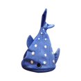 thumbnail image 3 of Sombrero de tiburón Strade Fareast Limited Fiesta Felpa Azul, 3 of 8