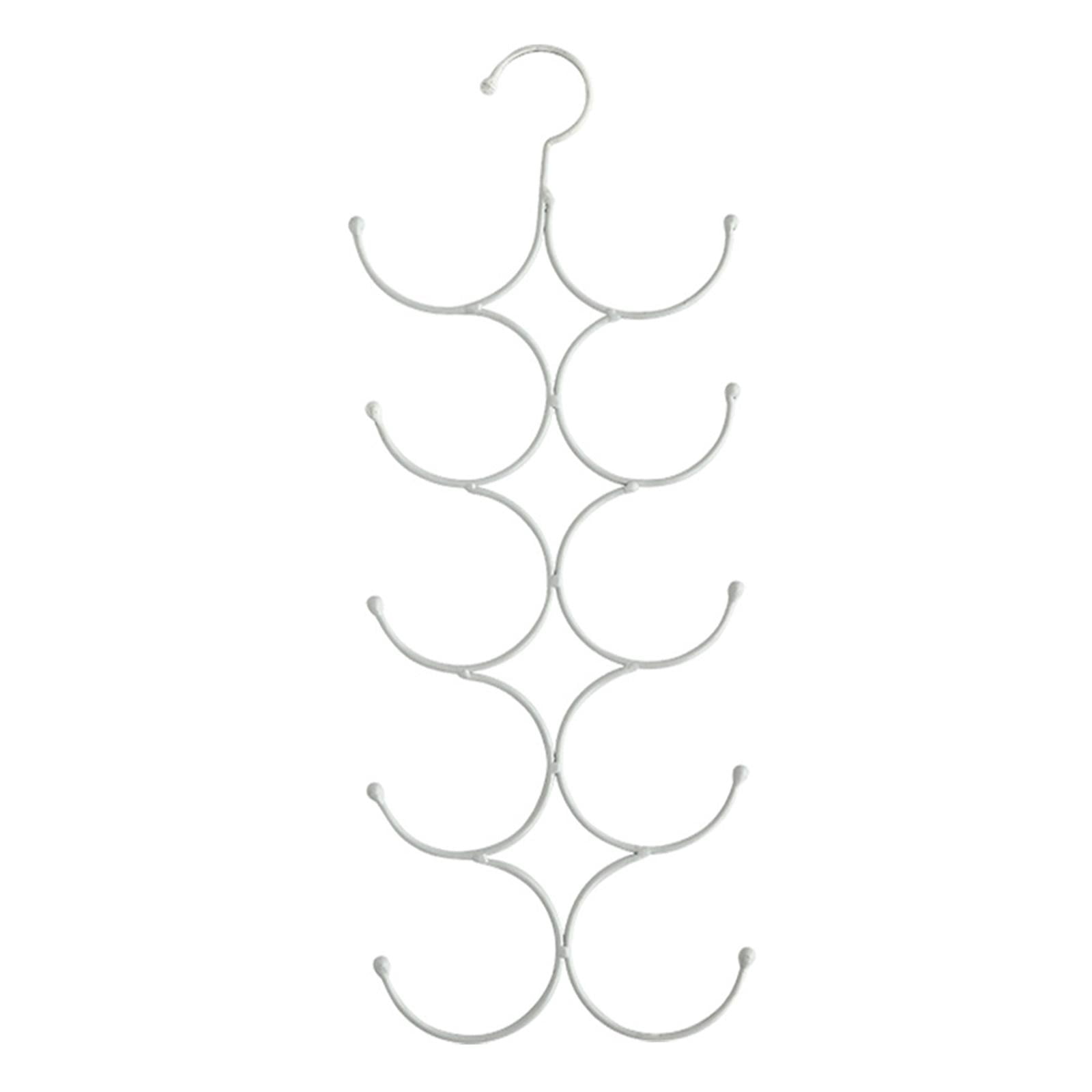 Scarf Hanger, Scarf Ties Belts Organizer Shawl Storage Hanger Wardrobe