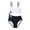 White, variant on Akiihool One Piece Bathing Suit Girls Toddler Girls Strap Swimsuit (White,9-10 Years)