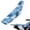 Blue Hibiscus, variant on Uorisanigo Fire Print Dirt Bike Seat Cover Universal Motorcycle Soft Seat Cover Gripper for CR125R CR250R CRF250R CRF450R YZ125 YZ250F YZ450F KX250F Motocross Enduro Off Road