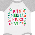 thumbnail image 4 of Inktastic My Meema Loves Me Girls Girls Baby Bodysuit, 4 of 5