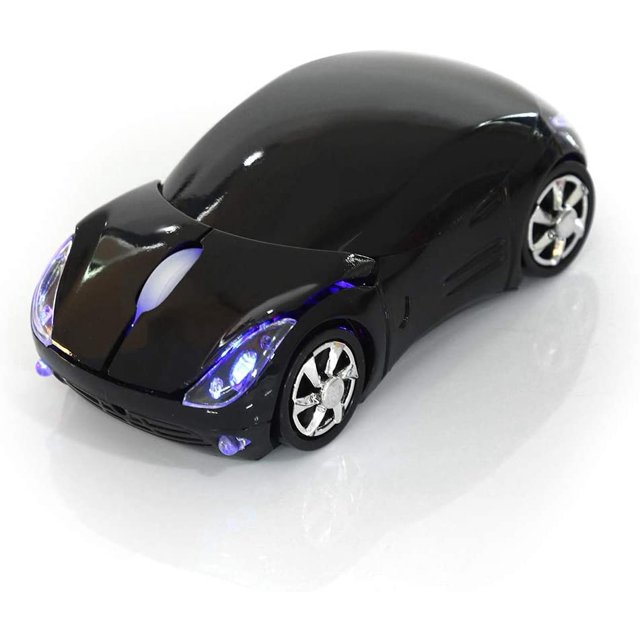 Wireless Mouse for Kids, Bewinner 2.4G Wireless Mouse with USB Receiver, Car Wireless Mouse Bluetooth Optical Mouse