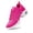 Hot Pink, variant on Wovix Women's Jazz Shoes Lace-up Sneakers Modern Dance Shoes Platform Walking Dance Shoes Cushioning Shoes Soft Basic Versatile And Sneakers Athletic Footwear