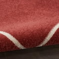 thumbnail image 4 of Nourison Essentials Indoor/Outdoor Brick/Ivory 5' x square Area Rug, (5 Square), 4 of 11