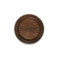 thumbnail image 2 of CONSDAN Cup Coasters, USA Grown Hardwood, Wooden Cup Coasters Set, Oak Color 6 Pcs a set, 2 of 8