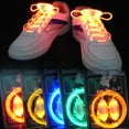 thumbnail image 1 of Colorful LED Flash Light Up Shoe Laces Party Disco Shoes Strap Glow Stick Shoelaces Boys Girls Multicolor Shoe Strings, 1 of 4