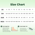 thumbnail image 7 of Wide Toe Box Shoes for Women Arch Support Walking Shoes Plantar Fasciitis Orthotic Tennis Sneakers Black US 9, 7 of 7