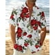 thumbnail image 2 of Camisa floral de verano para hombre, estilo hawaiano, camisa de manga corta con solapa 3D para hombre, camisetas con estampado de flores de calle, camisas de playa, ropa para mujer, 2 of 5