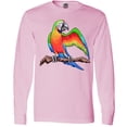 thumbnail image 3 of Inktastic Harlequin Macaw Parrot Long Sleeve T-Shirt, 3 of 5