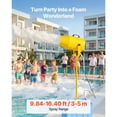 thumbnail image 2 of KFFKFF Foam Machine, 9.84 to 16.40 ft Spray Range Foam Cannon for Parties, Bubble Maker with 74QT Water Tank, Vertical Design for Dense Foam Production at Events and Celebrations, 2 of 9