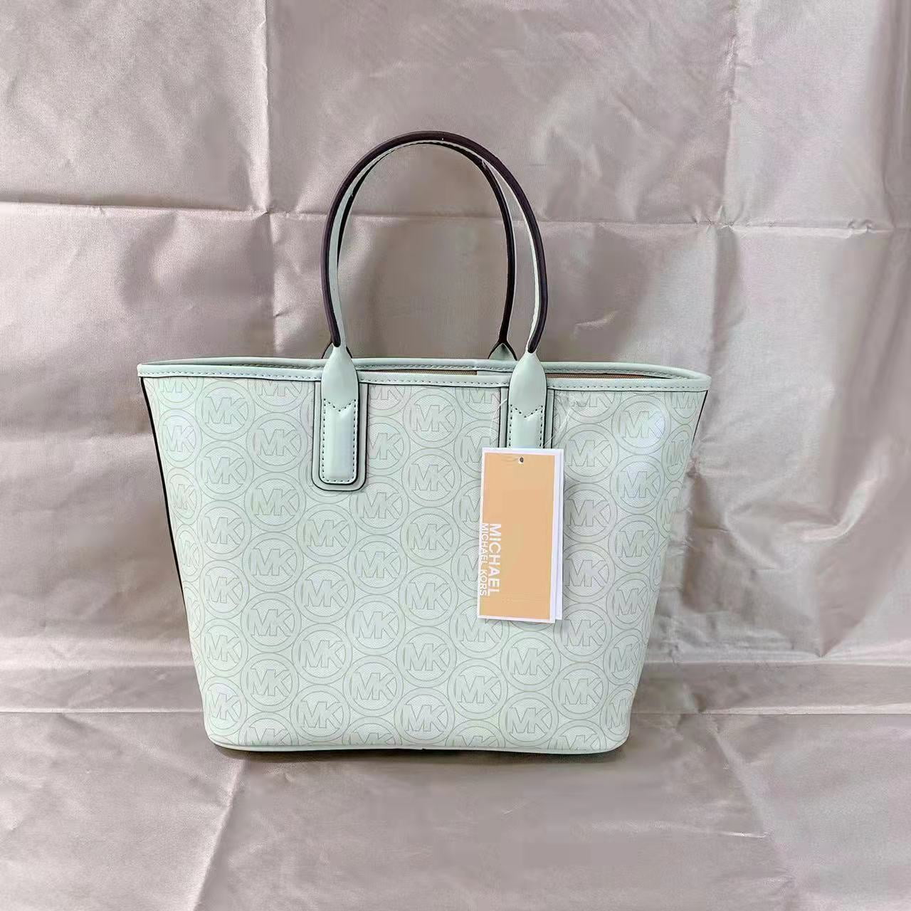 MICHAEL KORS 35H1T2JT1C Jodie Small Logo Jacquard Tote Bag MICHAEL KORS 35H1T2JT1C Jodie Small Logo Jacquard Tote Bag