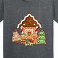 thumbnail image 4 of Inktastic Gingerbread House Christmas Youth T-Shirt, 4 of 5