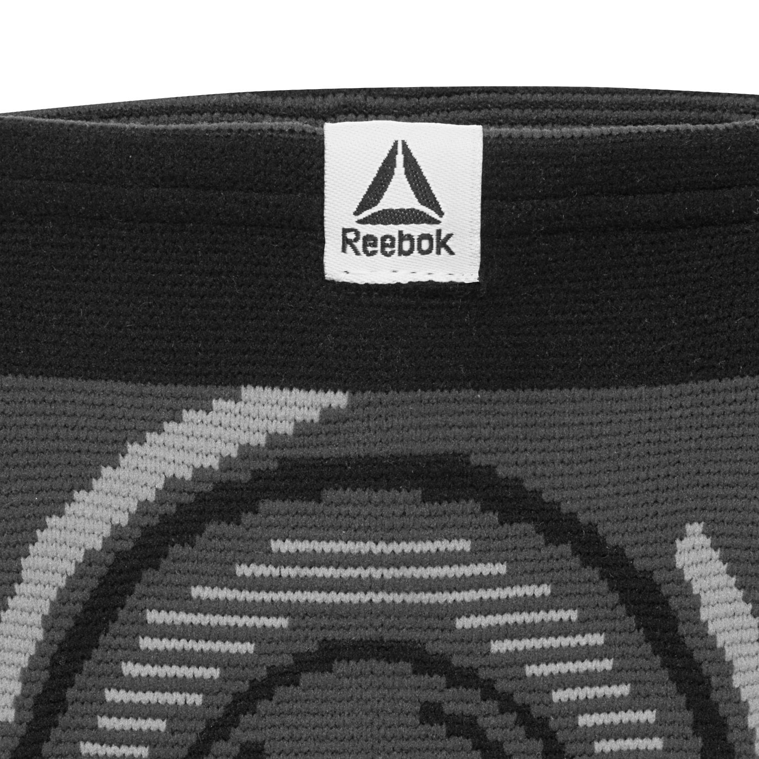 (2 pack) Reebok Delta Speedwick Knit Ankle Support, S/M - L/XL, Black, 4-Way Stretch, Moisture Wicking, Anti-Slip, Unisex