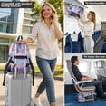 thumbnail image 6 of JIALIOU 14" Laptop Backpack Waterproof Airline Approved Stylish Casual Daypack for Travel Business College Work, Beautiful Alien Landscape, 6 of 8