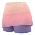 thumbnail image 3 of gbyLJF Womens Skorts High Waisted Tummy Hide Athletic Tennis Golf Skirts with Shorts Pockets Biker Shorts Multicolor S, 3 of 5