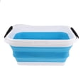 thumbnail image 1 of Contenedor de agua plegable de cubo de de coches cuadrado de pesca 12L azul Sunnimix Cubo de agua plegable al aire libre, 1 of 8