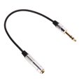 thumbnail image 1 of Cable Adaptador De Micrófono, Cable Adaptador De Audio Estéreo De Resistencia Al Desgaste De Pérdida De Señal Baja Resistencia Al ácido Y álcali Para KTV Mgaxyff Microphone Audio Adapter Cable, 1 of 8
