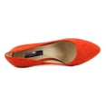 thumbnail image 2 of INC International Concepts Zitah Women  Pointed Toe Suede Orange Heels, 2 of 5