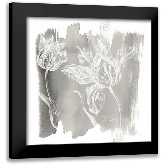 Schlabach, Sue 12x12 Black Modern Framed Museum Art Print Titled - Water Wash I Neutral