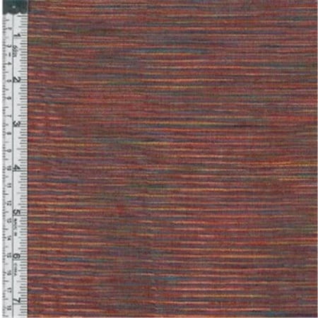 Textile Creations WR-004 Winding Ridge Fabric, Red Ikat With Slub, 15 yd.
