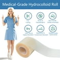 thumbnail image 3 of 2 Rolls Hydrocolloid Roll for Wound Care, 2in x 16.5ft Self-Adhesive Hydrocolloid Bandages for Burns, Blisters & Acne | Waterproof, Ultra-Absorbent, 3 of 8