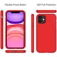 thumbnail image 5 of Funda de silicona compatible con iPhone 11 de 6,1 pulgadas (2019), protección de cuerpo completo de goma de gel, funda a prueba de golpes, funda de protección contra caídas oso de fresa  Electrónica, 5 of 5