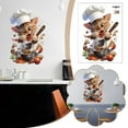 thumbnail image 5 of PVC Wall Decal with Cute Cat Design for Kitchen, Restaurant, and Cafe - Waterproof, Oil - Proof, and Re - Pliable, 5 of 9