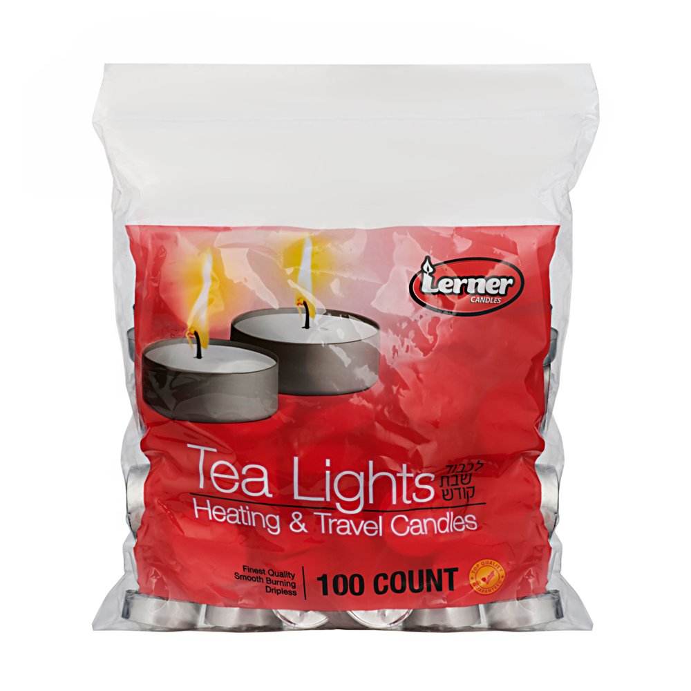 Tea Light Candle White Unscented 100 Count
