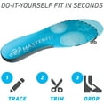 thumbnail image 3 of Masterfit EZFit QF Snow low Volume Insoles for Ski & Snowboard Boots, 3 of 5