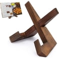 thumbnail image 1 of Soporte para marco de fotos de madera de 6,5 pulgadas, soporte para exhibición de placas, soporte para cuadros decorativos de mesa para colección de exhibiciones, 1 of 5