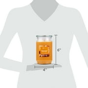 Mainstays Single-Wick Scented Glass Jar Candle, Salted Caramel Butterscotch, 20oz.