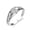 Silver, variant on Xinyolin Women Ring Delicate Shiny Copper - Rhinestone Embedded Wedding Ring for Party