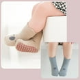 thumbnail image 6 of Toddlers Non Slip Socks with Grips Baby Girls Boys Anti Skid Crew Cotton Gift Socks for Infants Kids, 6 of 7