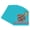 Aquamarine Blue, variant on Blue Stone Picture Frame Mat for 7x7 Frames - Fits 4x5 Photos - 10 Mats