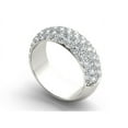 thumbnail image 3 of 2 Carat T.W. Diamond 14kt White Gold Wedding Band, 3 of 4