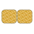 thumbnail image 7 of Daiia Daisies Flowers 2PCS Car Windshield Sun Shade, Foldable Sun Shield for Car Front Window, Auto Sun Blocker Visor Protector Universal for Truck SUV Pickup-Large, 7 of 7