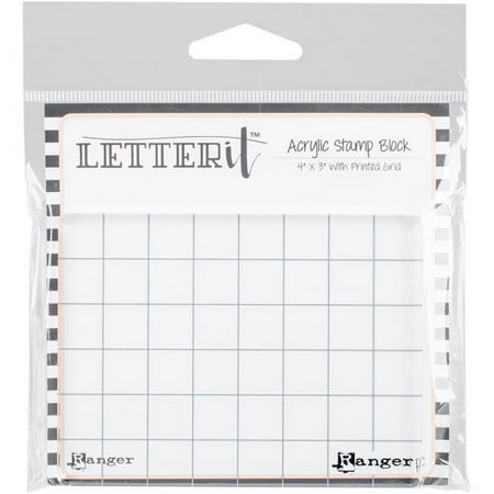 UPC: 0789541060888 | Ranger Letter It Acrylic Block
