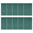 thumbnail image 1 of Furnish My Place Modern Plush Solid Teal Color Rug - Pets and Kids Friendly Rug, Indoor/Outdoor Mat, Area Rugs Great for Kids, Pets, Living Room, Made in USA, 1.5' x 2.25' Rectangle - Set of 10, 1 of 12