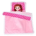 thumbnail image 6 of Worgeous  Doll Pram Bedding Set Baby Blanket and Pillow Storage Bathtub Mini, 6 of 8