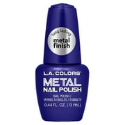 L.A. COLORS Metal Nail Polish, Glacier, 0.44 fl oz