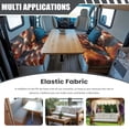 thumbnail image 3 of XYZCANDO American Flag Eagle RV Dinette Cushions Soft Camper Decor Comfortable Slip Covers for Loveseat Washable Sofa Covers for 2 Cushion Couch for RV Camper Car Bench Orange, 3 of 7