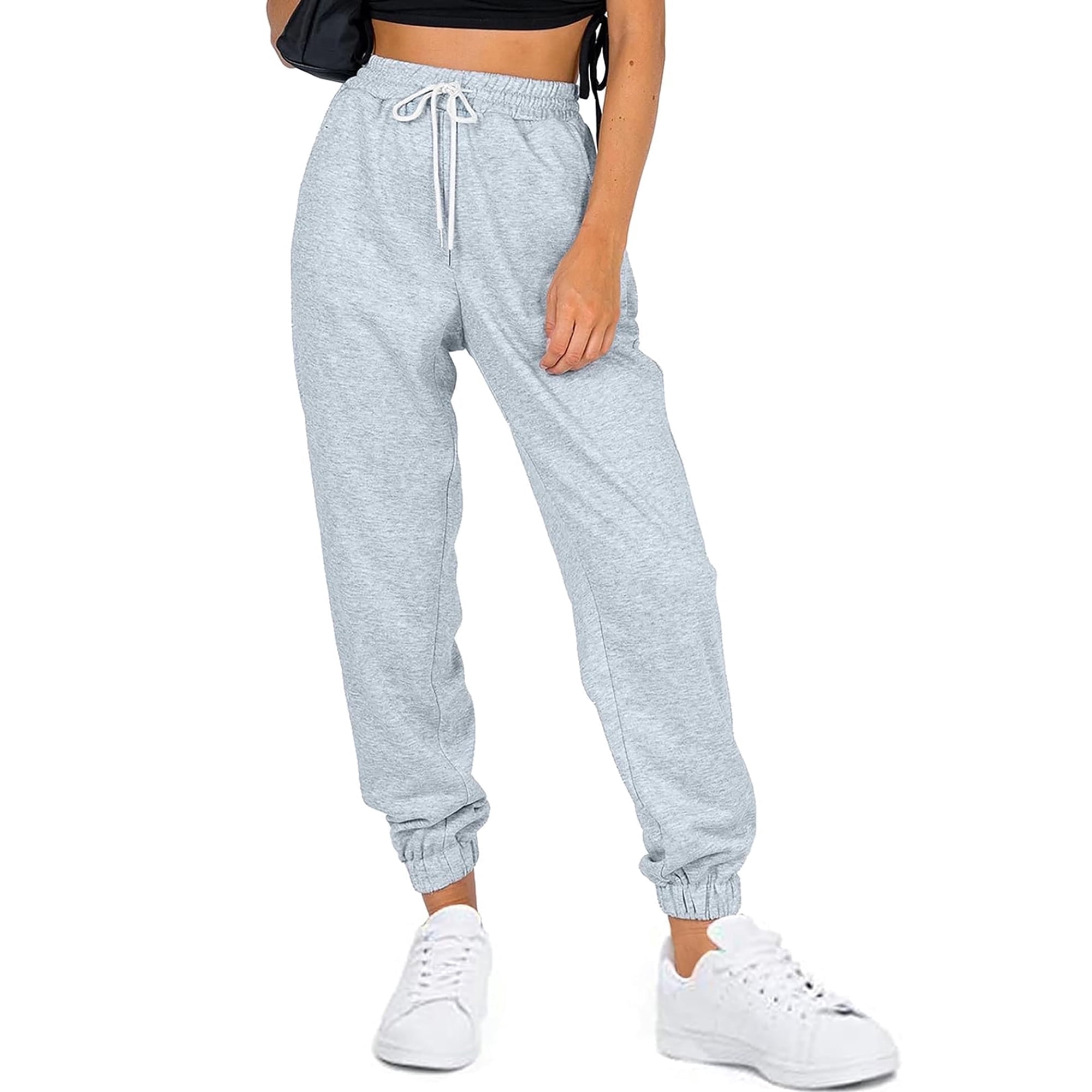 SUNBS Sweatpants for Women Joggers Cargo Sweat Pants Cotton Baggy Womens Pants for Work Clothing