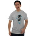 thumbnail image 4 of Christ is With Me Christian Faith Men's Graphic T Shirt Tees Brisco Brands S, 4 of 6